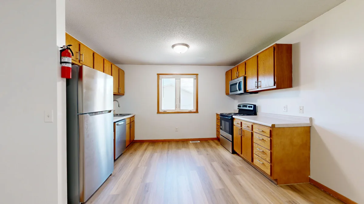 Kitchen before AI redesign