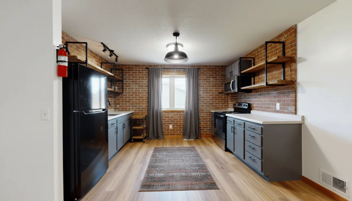 Industrial kitchen designed with AI