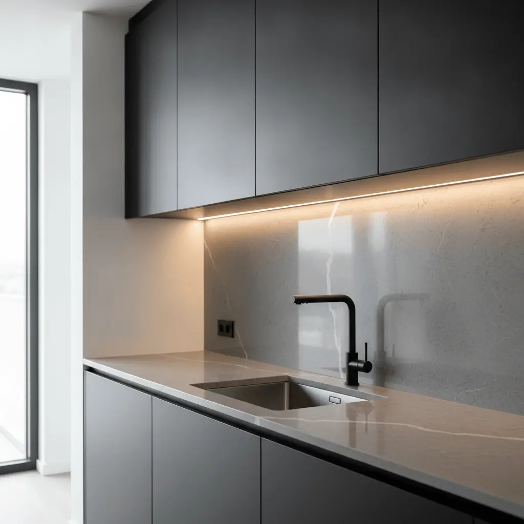 Modern kitchen modern backsplash