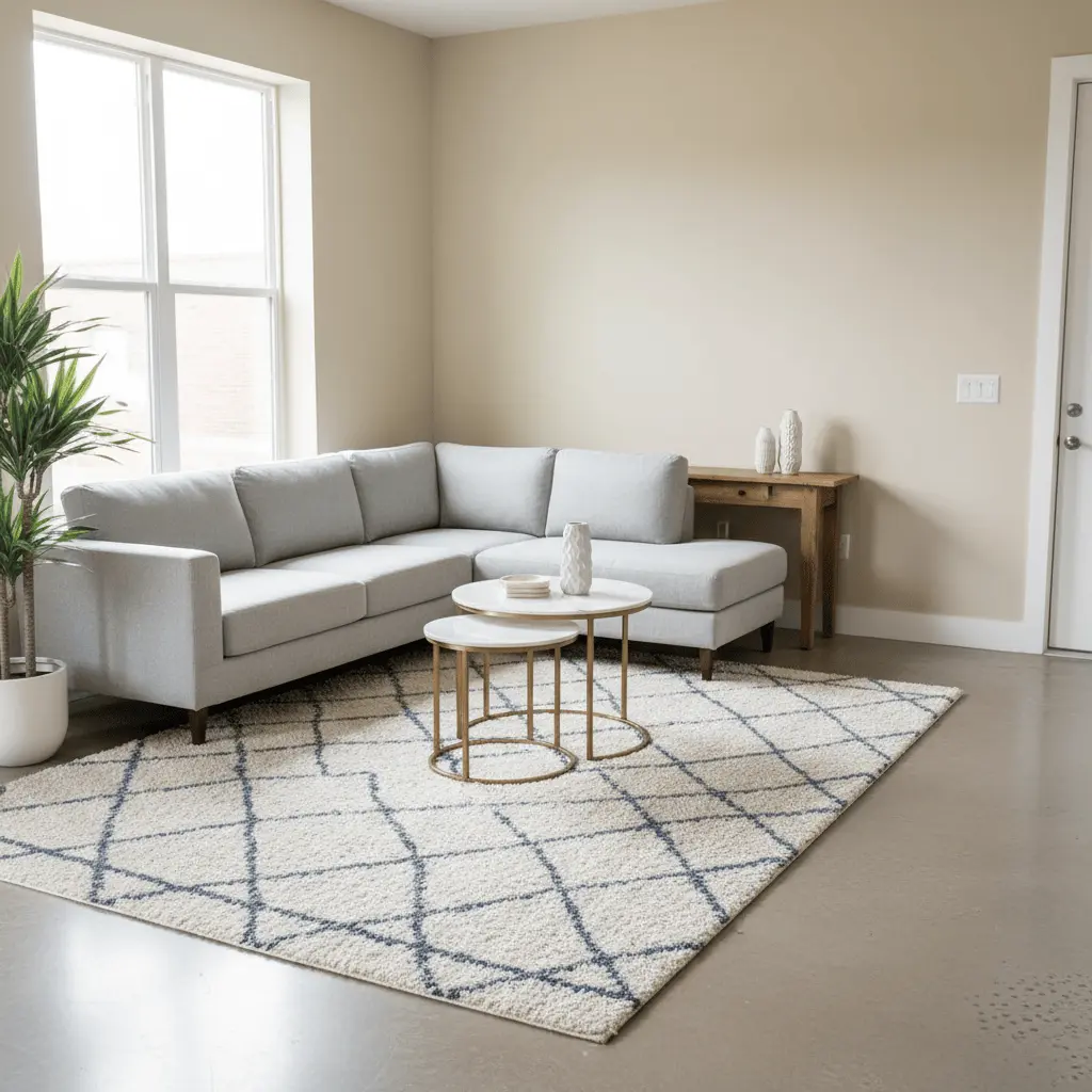 Small living room layout sectional