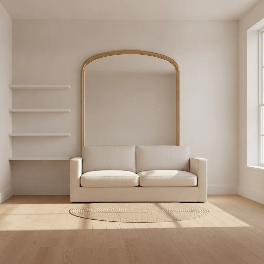 Small living room bright airy hero